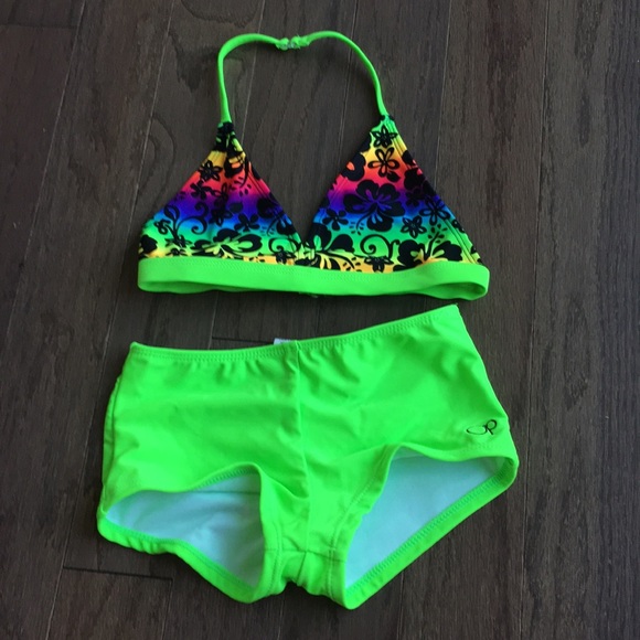 Ocean Pacific OP Baby Girl Zookeeper Swimsuit